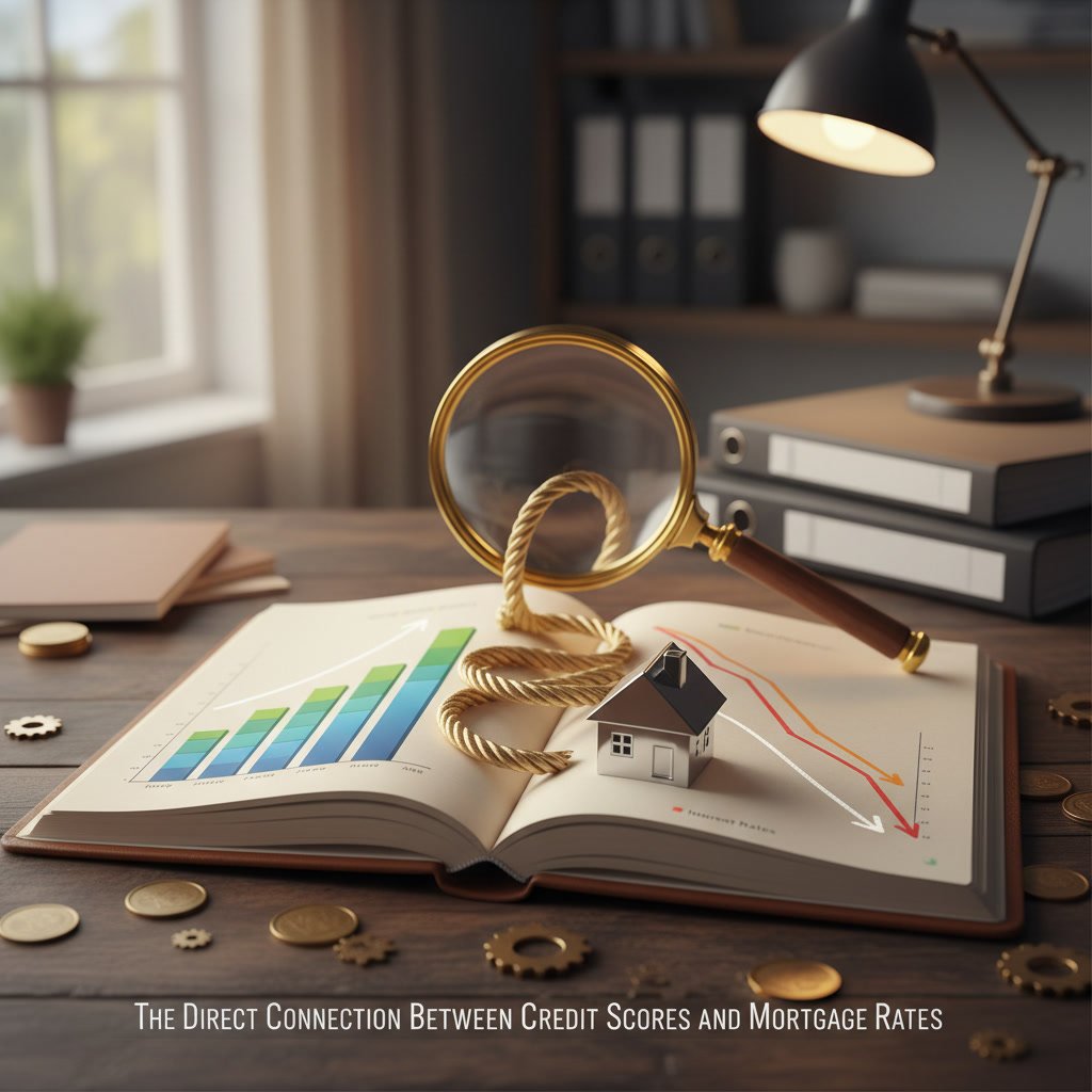 Credit score ranges and corresponding mortgage rate tiers for Florida homebuyers
