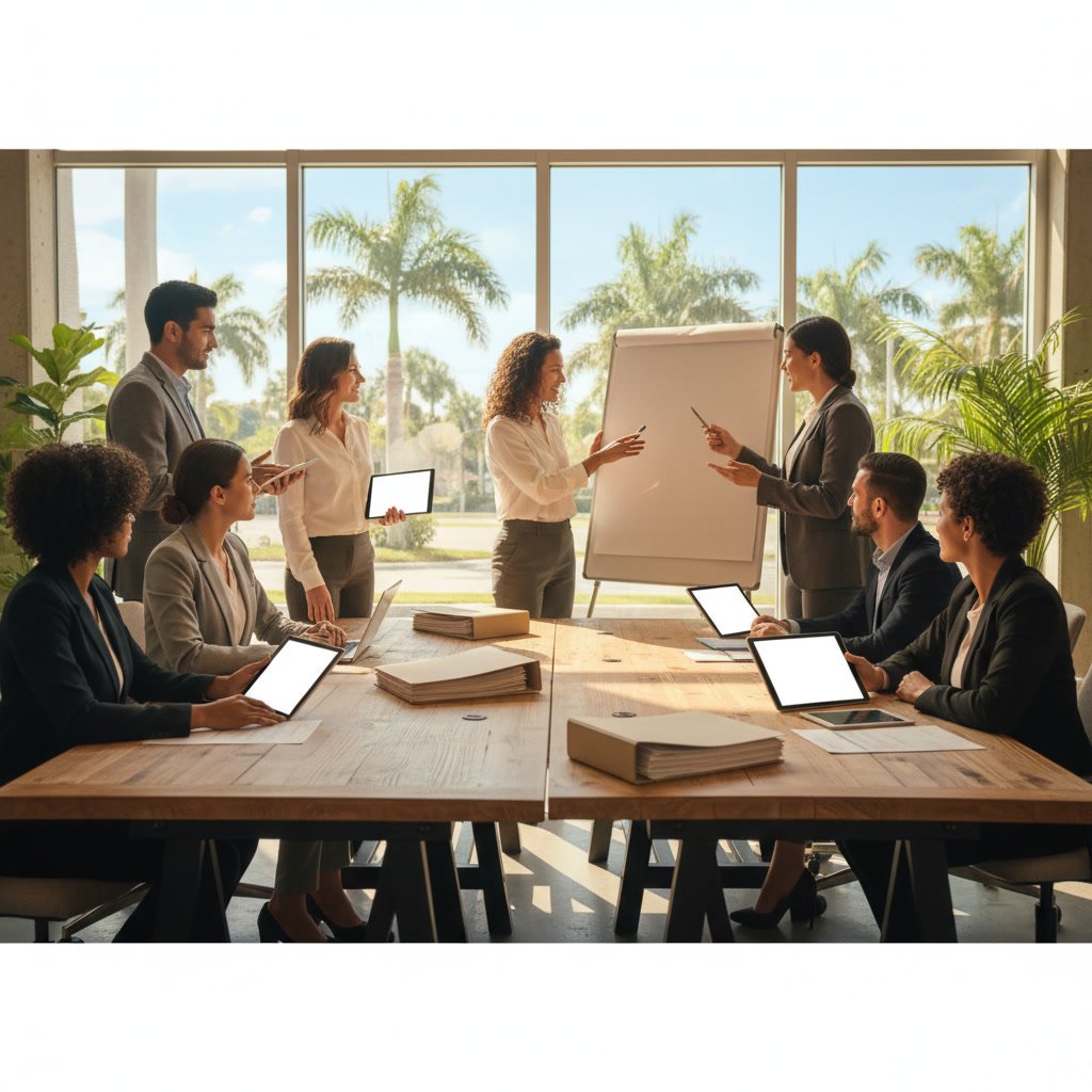 Tax accounting professional analyzing business financial statements and tax documents