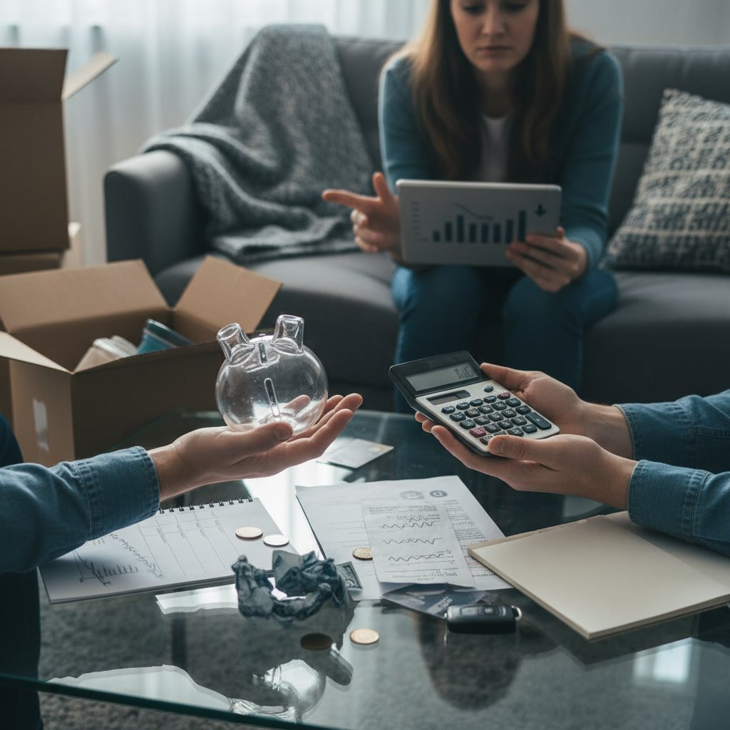 Bank statements showing insufficient reserves for mortgage approval